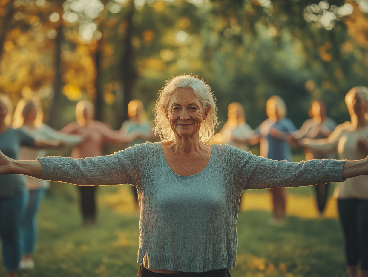Інструктор допомагає учневі виконати асану в комфортному темпі