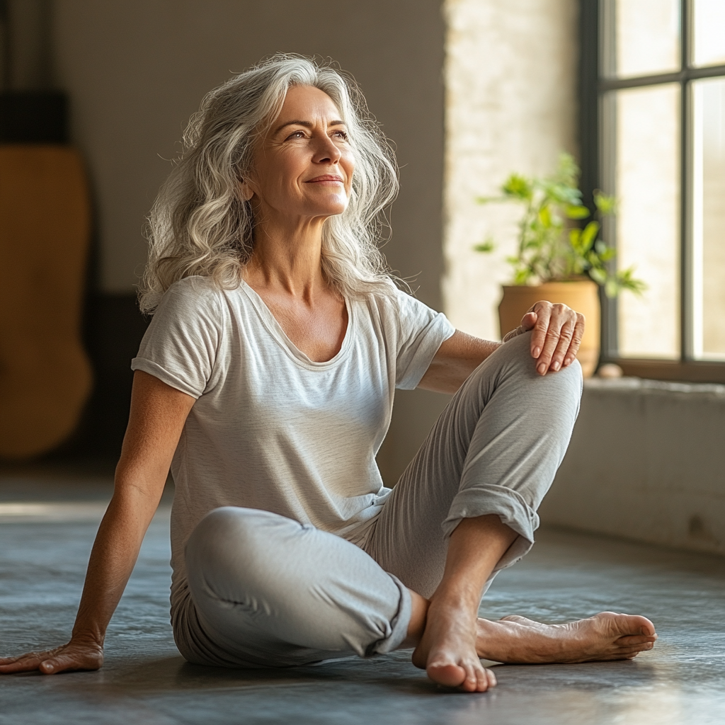 Медитація та релаксація в спокійній атмосфері студії
